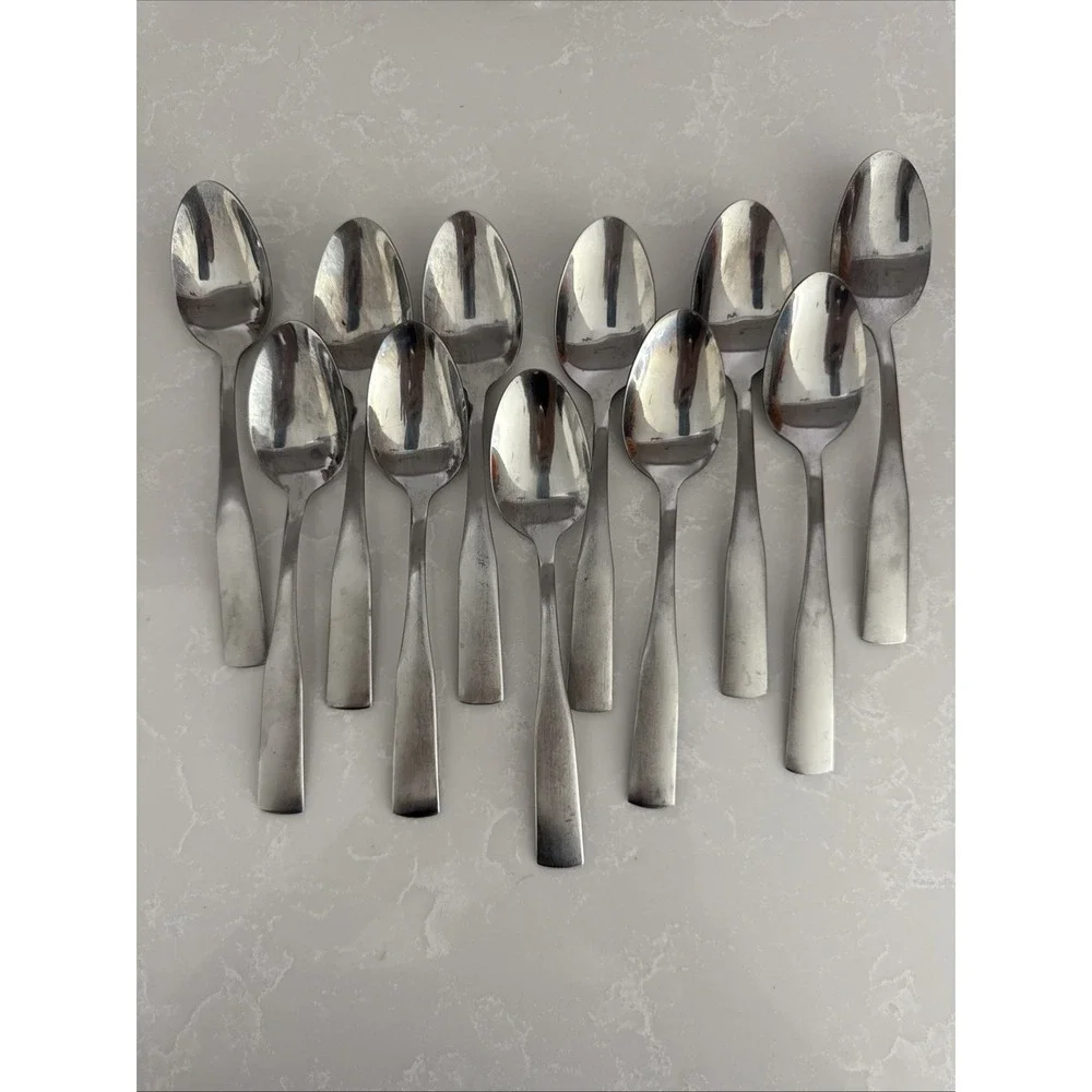 Hampton‎ Forge Bristol Satin Finish Deco Flatware Set 62Pieces Fork Knives Spoon